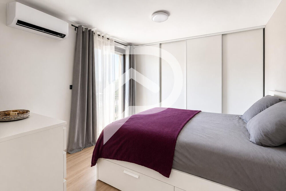 Vente Appartement APPARTEMENT T3 TRAVERSANT- 61 m² -4 BALCONS-LES OLIVES Marseille 13