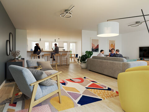 Appartement meublé en coliving La Roche Sur Yon 1 pièce(s) 20.38 m2 750 La Roche-sur-Yon (85000)