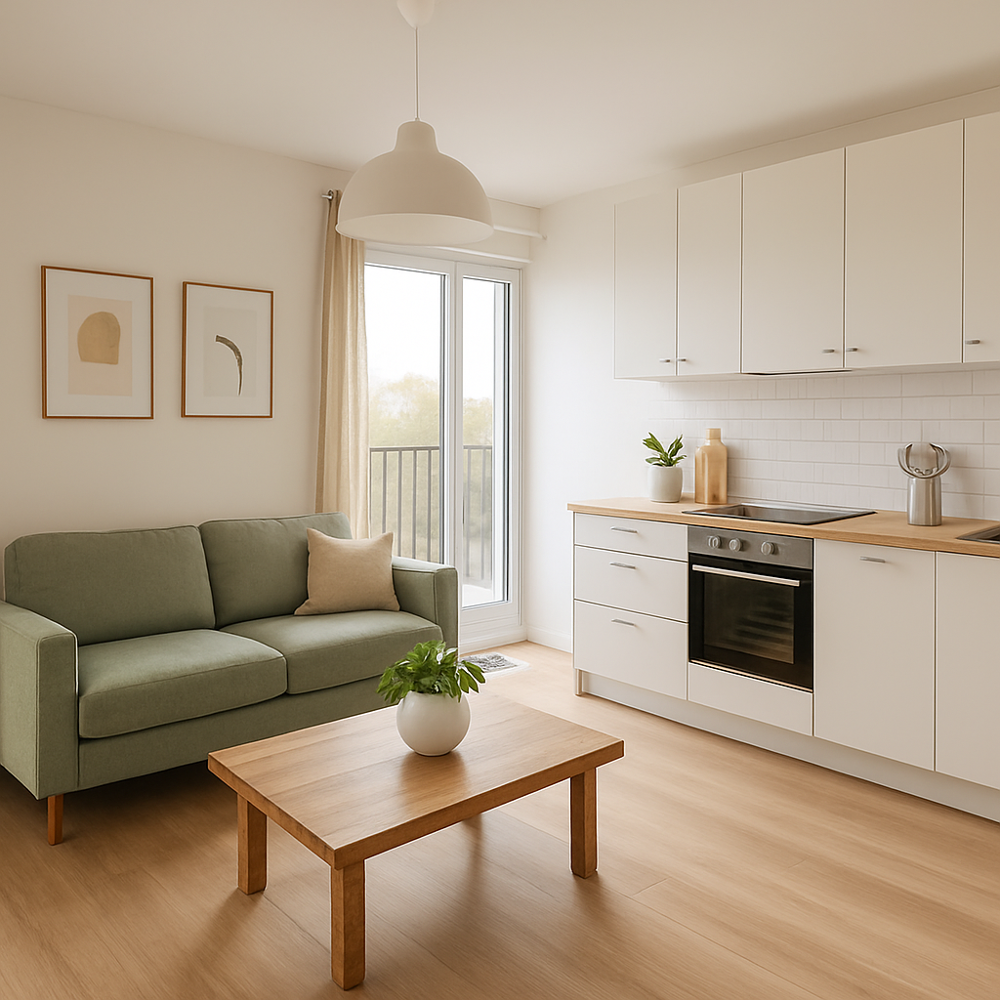 Appartement 2 pièces de 45 m2 (Gagny)