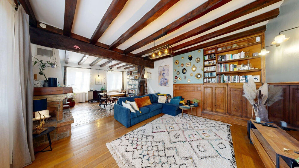 Vente Maison Maison individuelle en pierre - Charme de l'ancien - Coup de coeur assuré VAURÉAL VILLAGE Vaureal