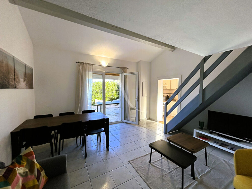 Vente Maison Maison 3 pièces, jardin, patio commun  + place de parking et piscine collective vendue entièrement meublée! Le barcares