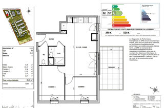  Appartement � vendre 3 pi�ces 1 m�