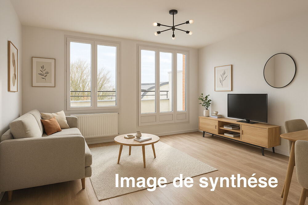 Vente Appartement Appartement duplex T4 82 m² Dernier étage  Balcon & garage Villeneuve d ascq