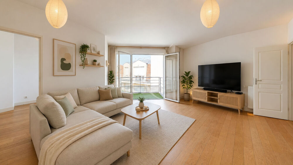 Appartement Maisons Alfort 3 pièces 68 m² avec balcon et place de parking