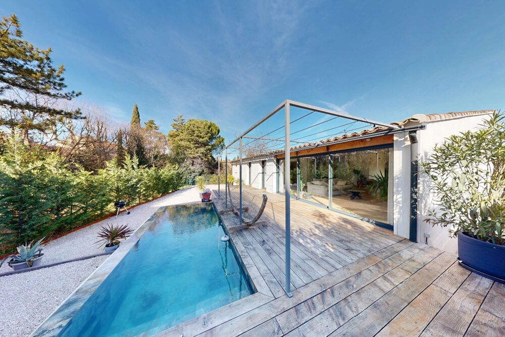 Maison contemporaine 140 m² avec piscine - Malemort-du-Comtat