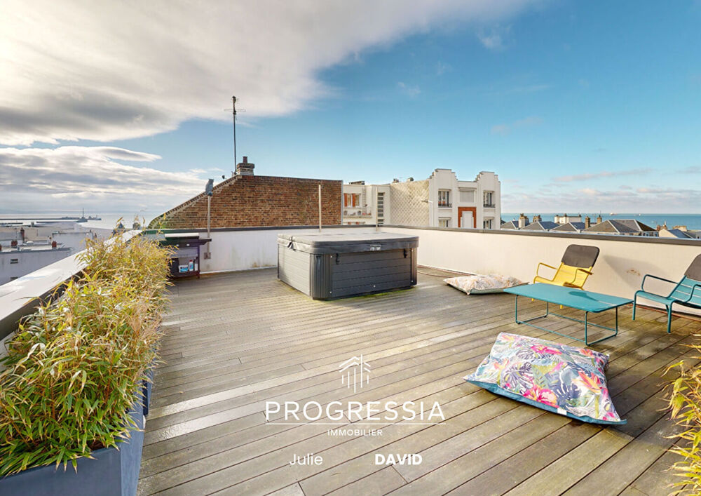 Vente Maison Le Havre Plage - Maison  155 m², 4 chambres, rooftop, vue mer Le havre