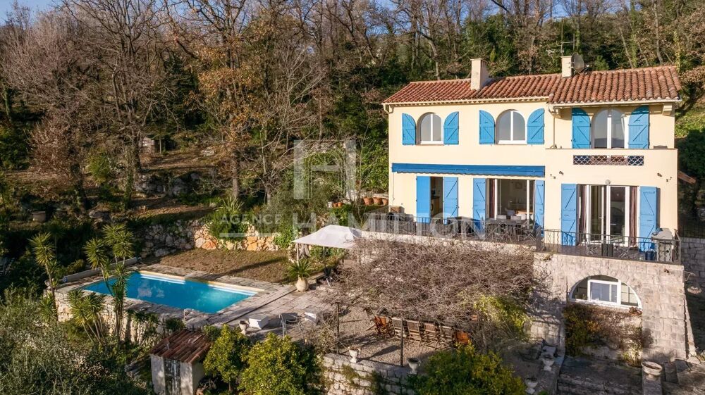 Chateauneuf grasse Bastide avec Vue Mer