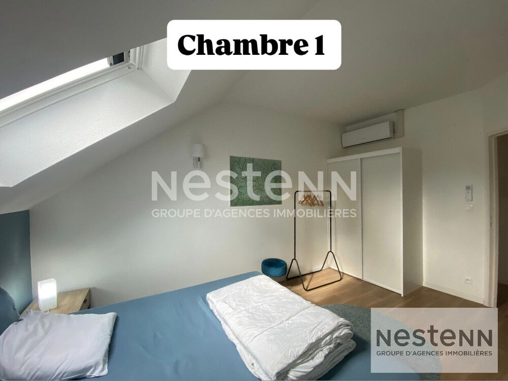 COLOCATION de 3 personnes / Appartement meublé 72 m² / 3 chambres / Blois quartier administratif / loyer TOUTES charges compris