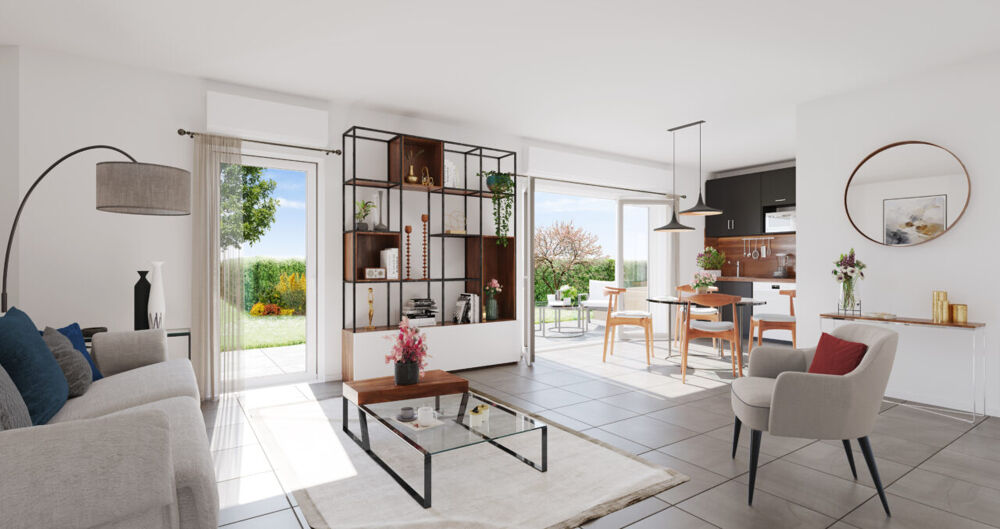 Appartement T4 79m² avec terrasse de 12m²