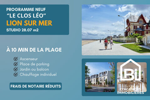   LION SUR MER - studio de 28,07 m� Appartement - 1 pi�ce(s) - 28 m�