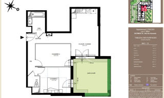  Appartement à vendre 3 pièces 60 m²