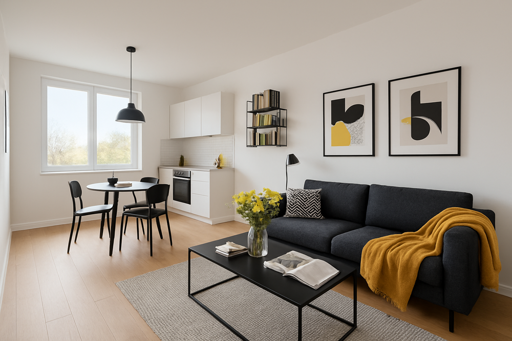 Appartement 2 pièces de 49 m2 (Crespières)
