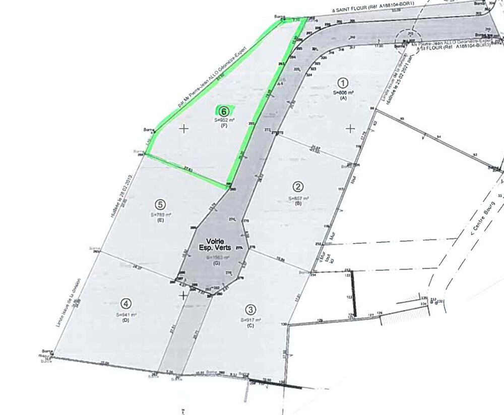 Vente Terrain Terrain Lieutades 952 m2 Lieutades