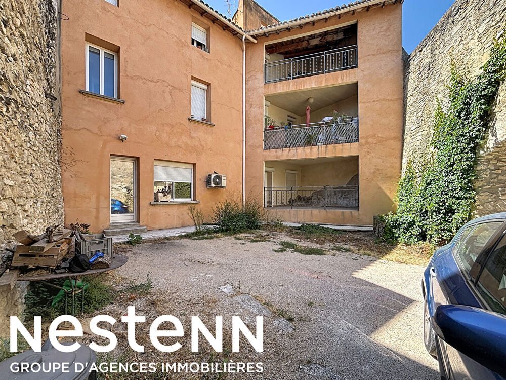 Immeuble de rapport 3 appartements T3 avec cour privative Centre de Caumont-sur-Durance