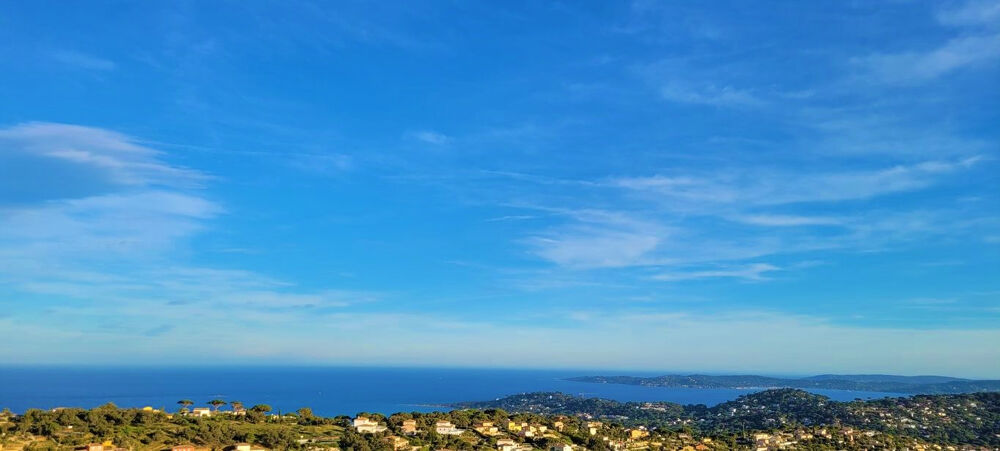 Vente Terrain TERRAIN 3129 M² PLEIN SUD VUE MER PANORAMIQUE Sainte maxime