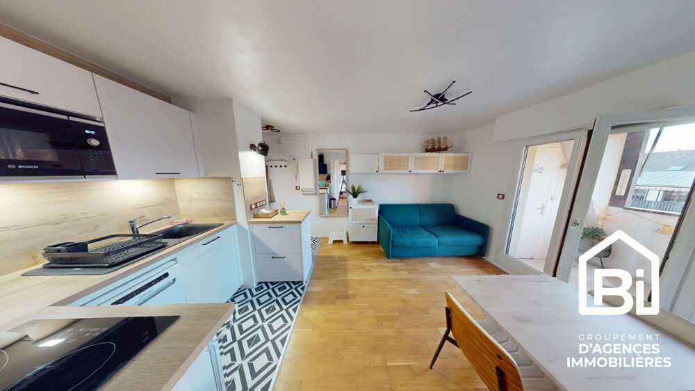 Appartement T2 avec balcon couvert Ouistreham