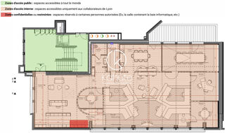   Bureau 257 M2, LYON 9ème VAISE. Lyon 9