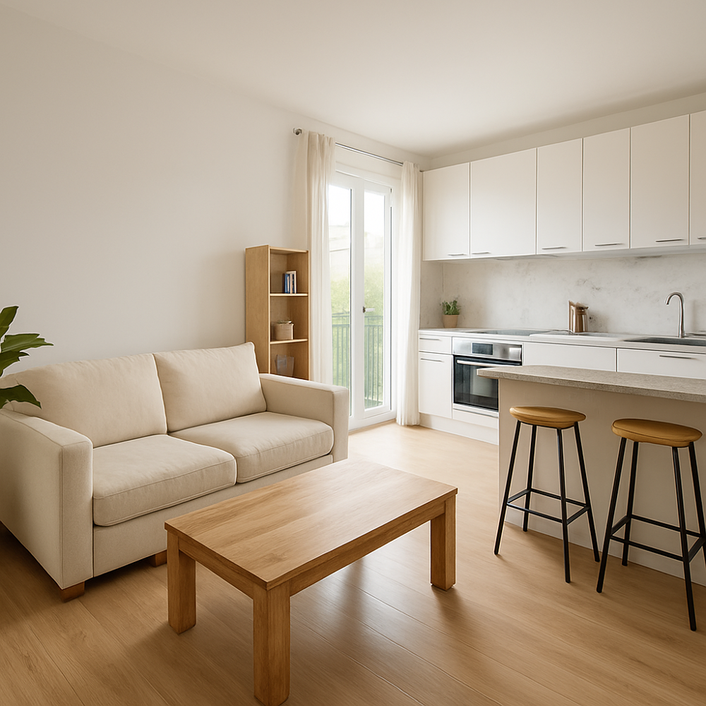 Appartement 2 pièces de 46 m2 (Bezons)