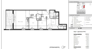  Appartement  vendre 4 pices 81 m