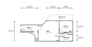  Appartement � vendre 1 pi�ce 27 m�