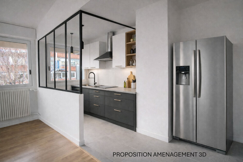 GRAND BALCON / TERRASSE 24 m², 3 pièces, 2 parkings , MAISONS-ALFORT