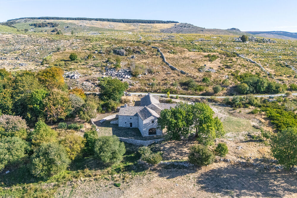 Vente Maison Ancienne ferme caussenarde de caractère ? Entièrement restaurée, vue exceptionnelle Pont de montvert   sud mont lozere