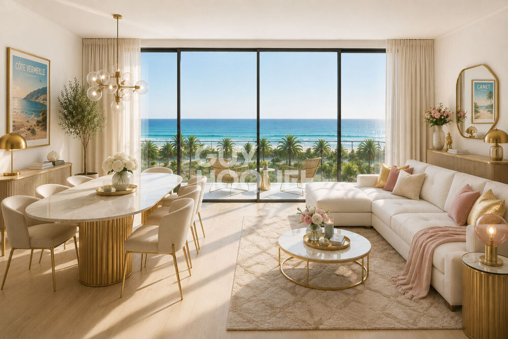 Canet-en-Roussillon - Programme NEUF - Appartements vue mer exceptionnelle