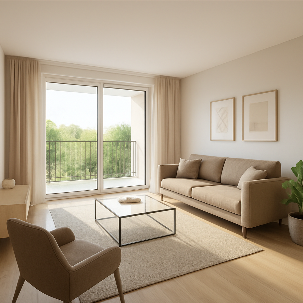 Appartement 4 pièces de 81 m2 (Décines-Charpieu)