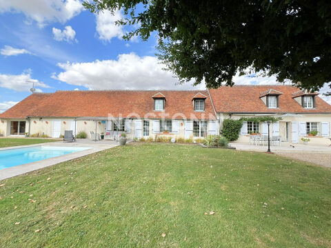   Longère de caractère avec piscine sur POULAINES (INDRE 36) Maison - 6 pièce(s) - 202 m²