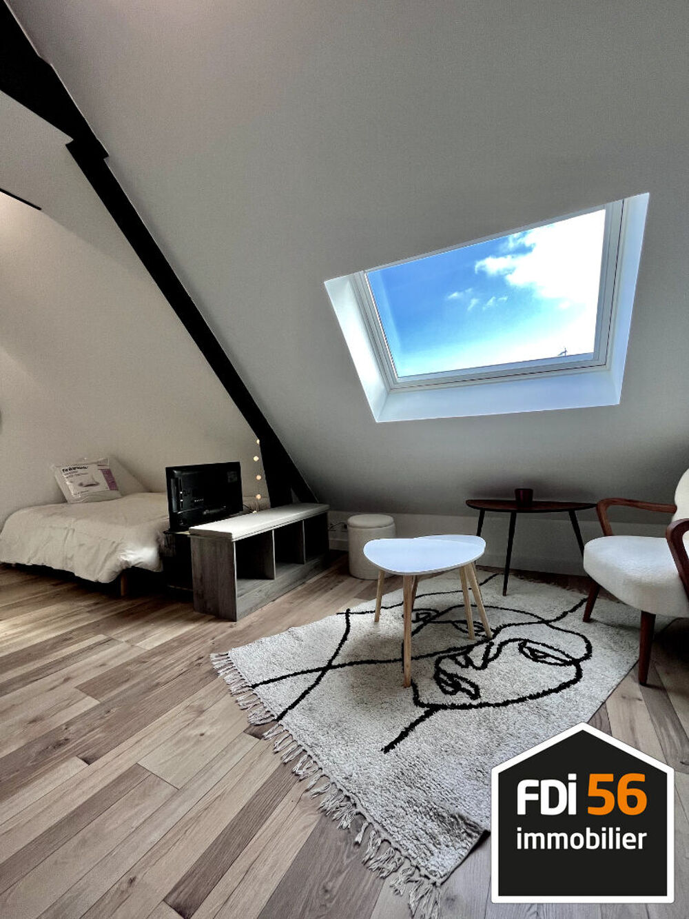 Location Appartement Studio meublé entièrement rénové -  rue de Carnel - 26m2 au sol Lorient