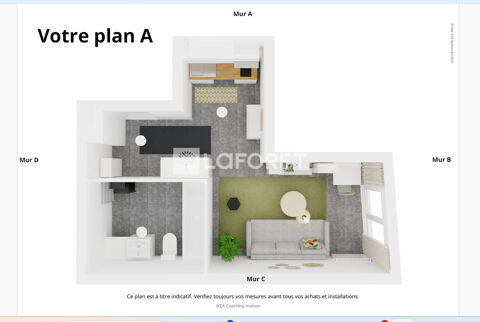  Appartement � louer 1 pi�ce 26 m�