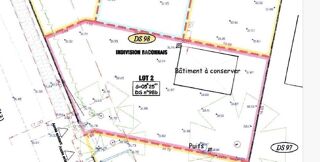  Terrain  vendre 525 m