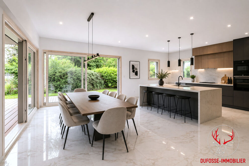 Annecy - Villa 6 pièces 240 m² et rez-de-jardin 110 m².