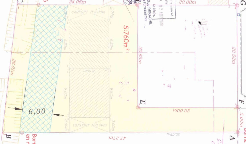 Vente Terrain Terrain Orchies 760 m2 Orchies