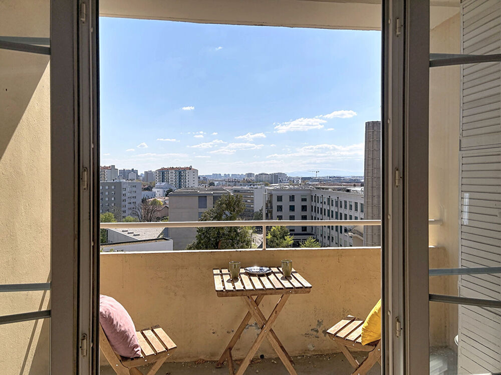 Vente Appartement T3 d'env. 57 m² climatisable avec balcon et vue panoramique à Grange-Blanche Lyon 8