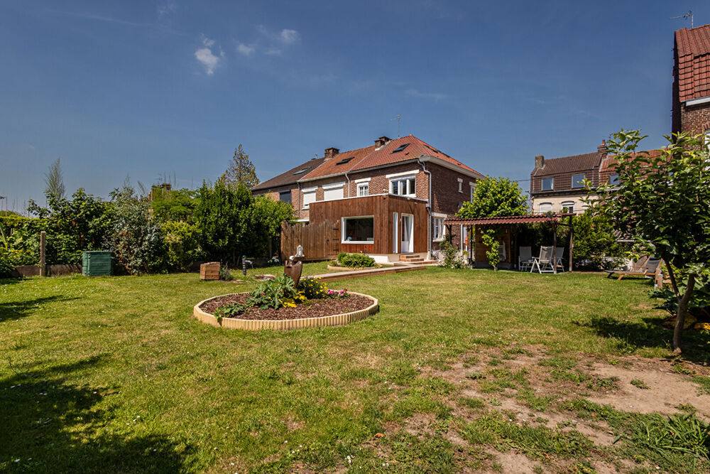 Vente Maison Maison semi-individuelle Saint Andre Lez Lille centre ville, 4 chambres, 2 salles de bains, 2 toilettes, 1 jardin, 1 garage, 3 p Saint andre lez lille