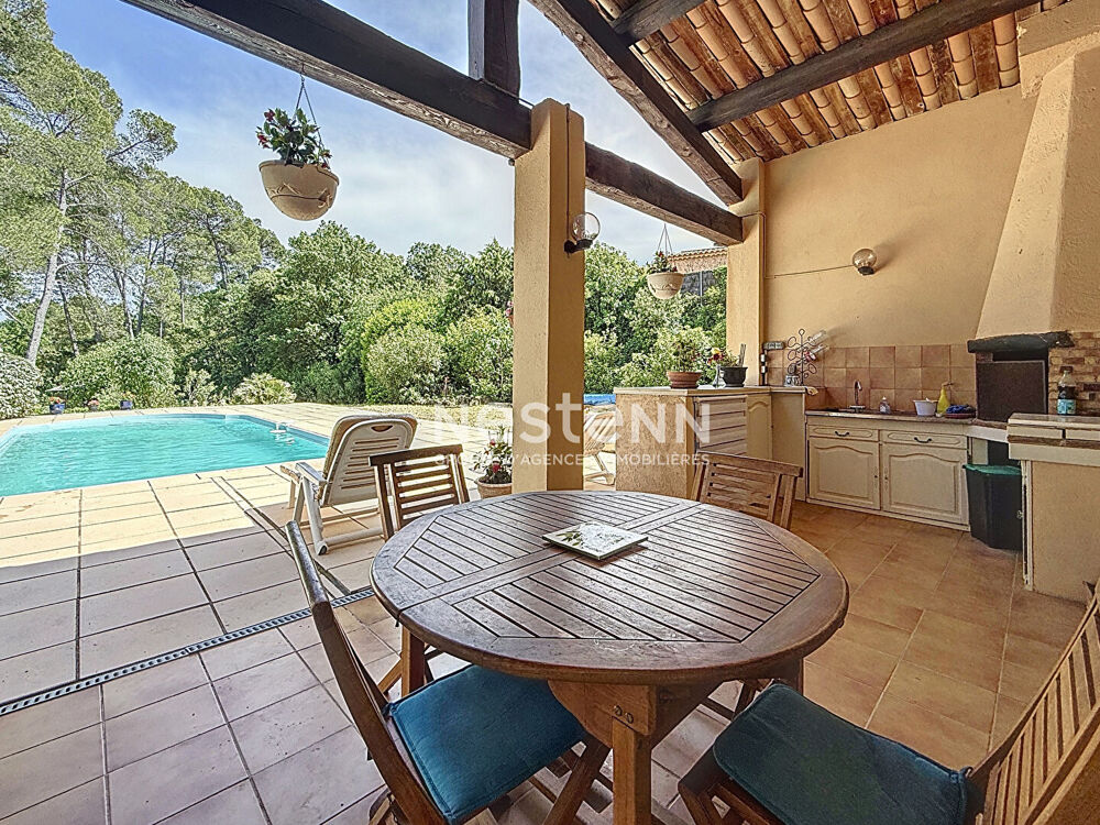 A VENDRE -Maison Le Cannet Des Maures 6 pièces 156 m2-Terrain 3580m2- Piscine,Carport,sous-sol