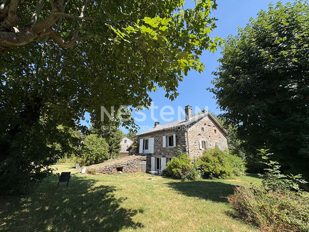 EXCLUSIVITE !ARAULES ! Belle bâtisse en pierres d'environ 130 m2 avec garage et dépendances et terrain