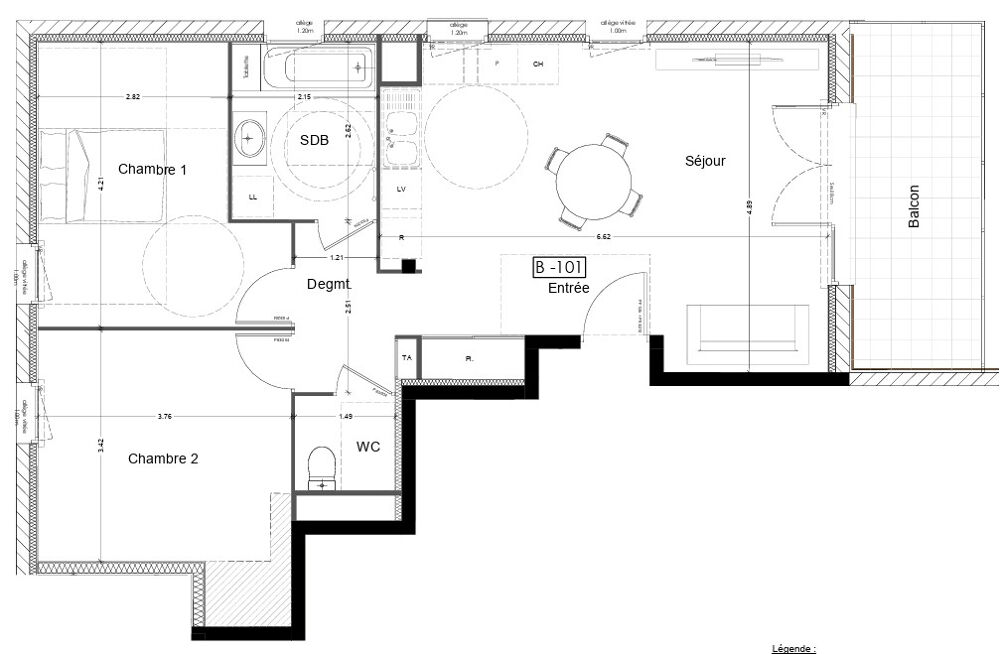 Vente Appartement Appartement Myans 3 pi�ces Terrasse et Garage Myans