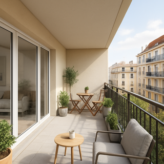  Appartement � vendre 3 pi�ces 56 m�