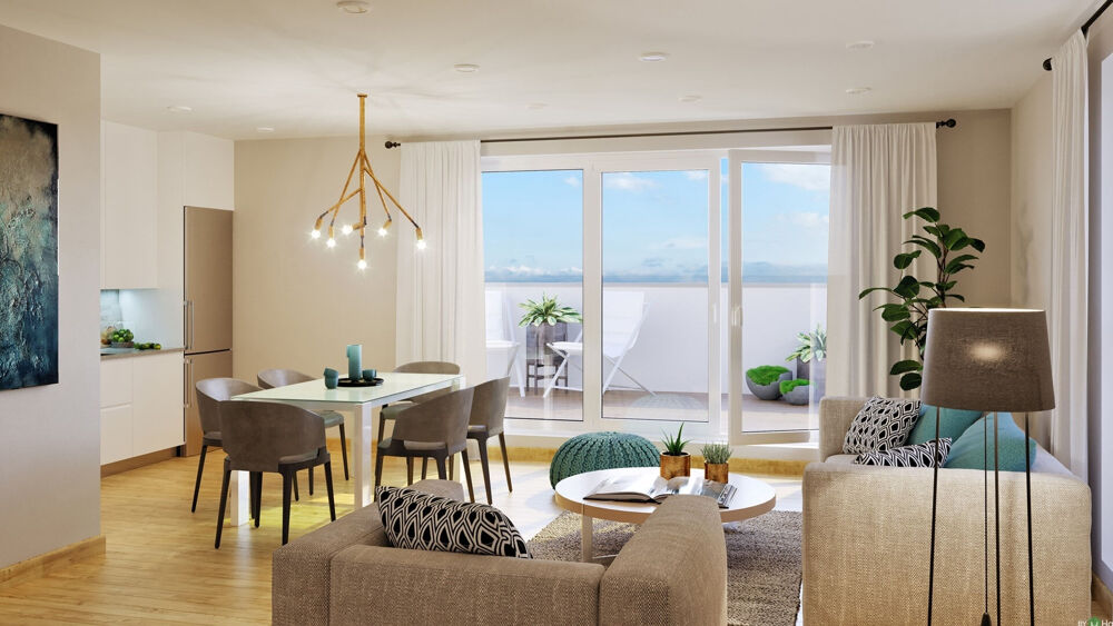 Vente Appartement T2 aux volumes généreux avec jolie terrasse rive droite proche tram Bordeaux