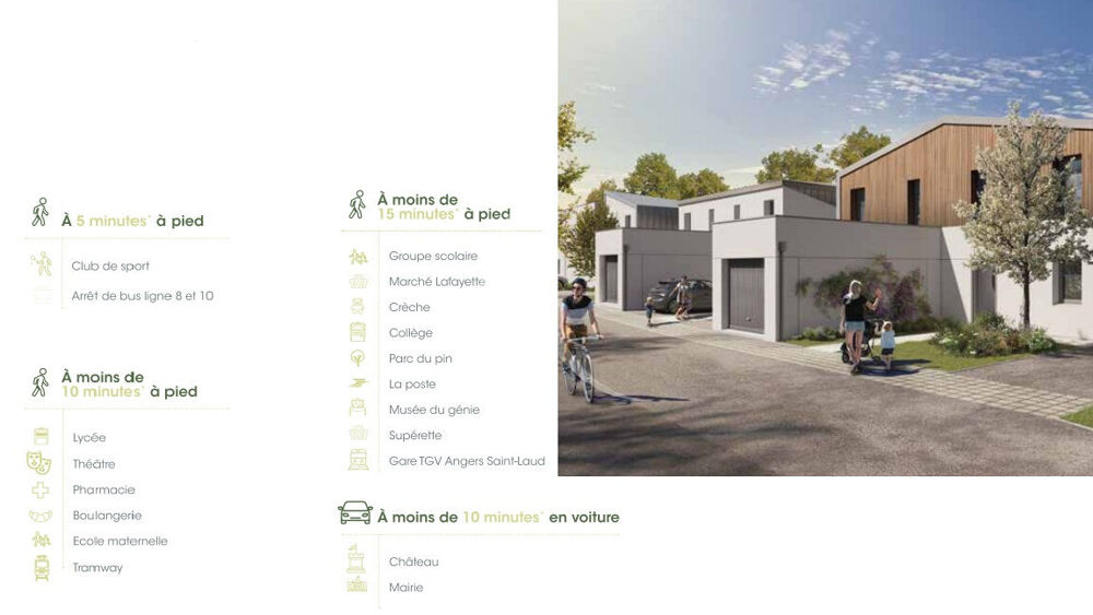 A vendre Maison de type 5 Quartier Lafayette - Eblé à ANGERS