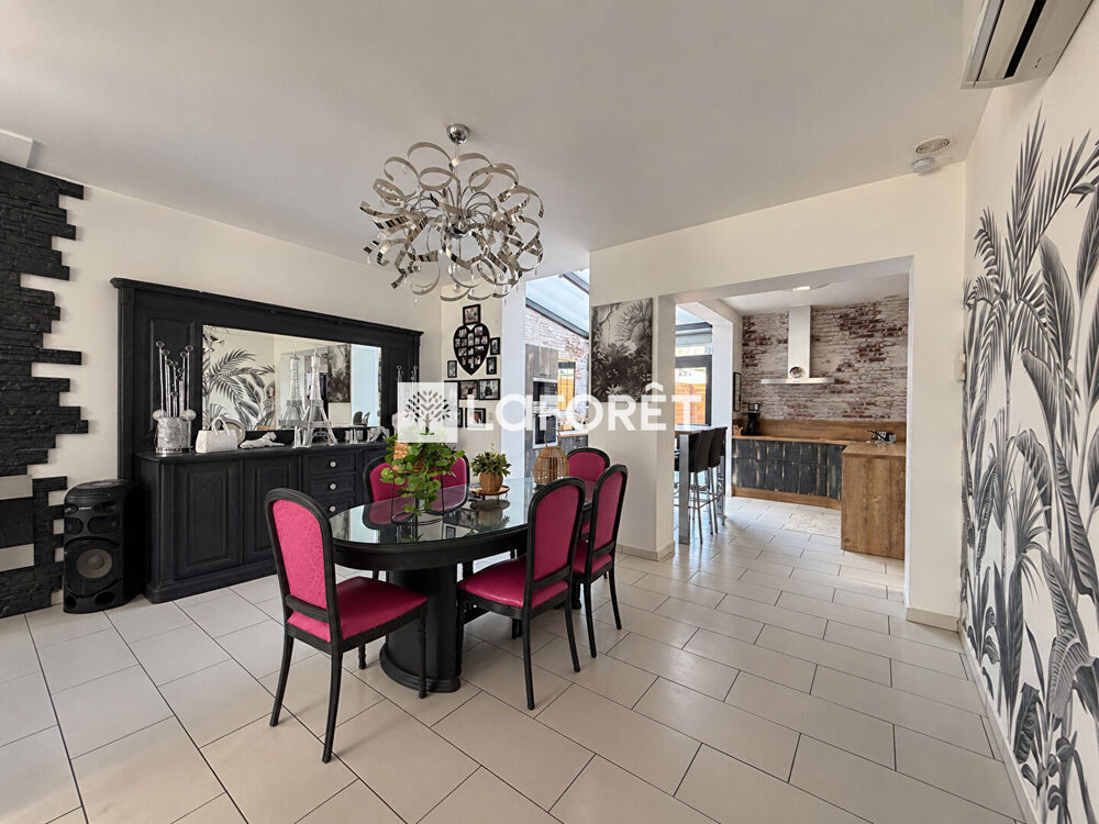 Maison de ville 145 m² - 3 chambres - Grand garage - Petit courgain