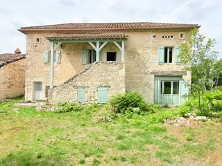 Vente Maison Coup de coeur : Authentique maison en pierre de 1872 à 10 min de Montcuq-en-Quercy-Blanc Montcuq en quercy blanc