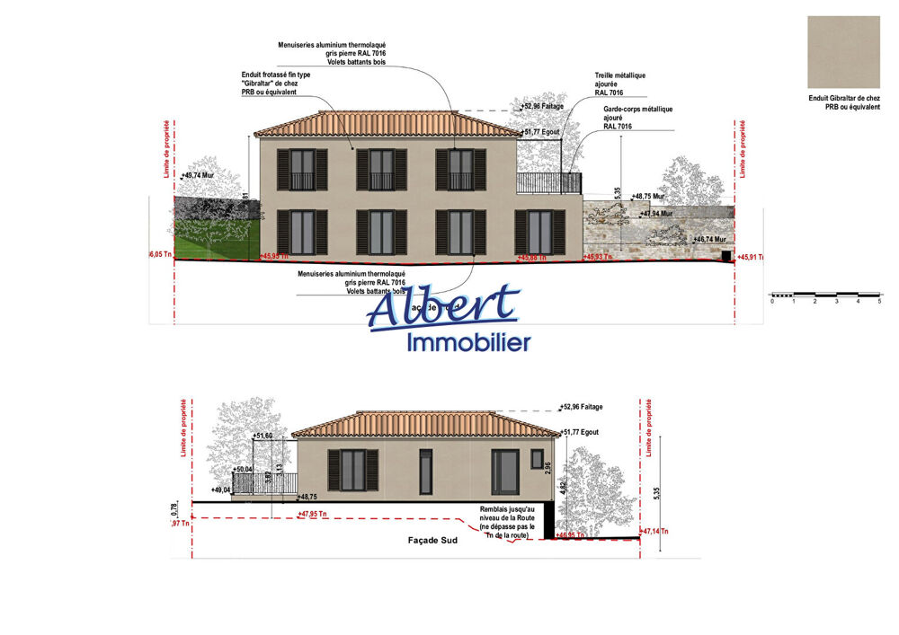 Vente Terrain Terrain Ollioules 408 m2 Ollioules