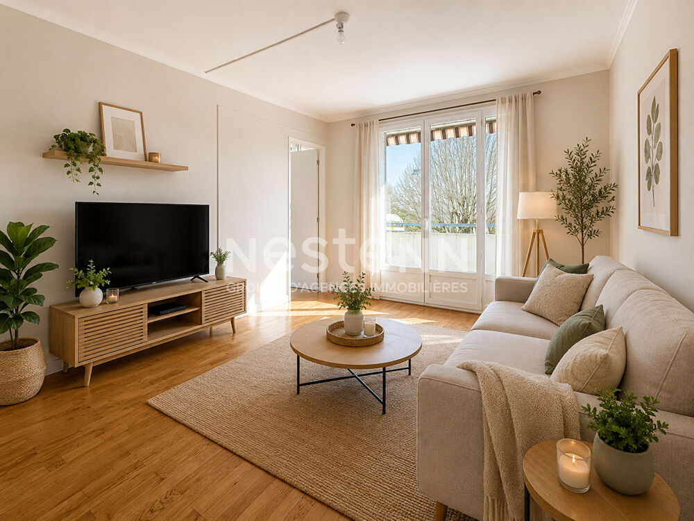 Appartement 4 pièces 3 chambres avec balcon et cave - Secteur MONTFERRAT