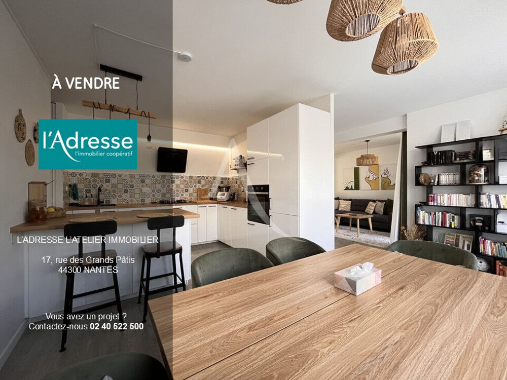 Appartement Nantes 4 pièce(s) 86 m2