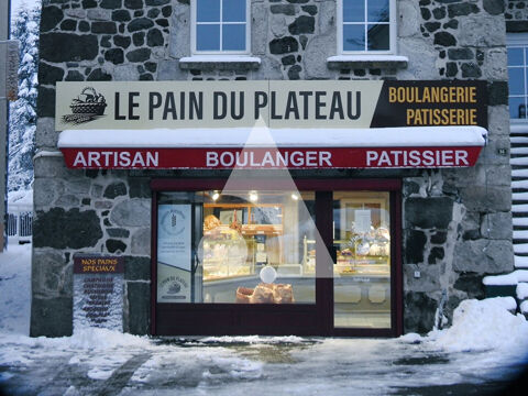 FONDS DE COMMERCE BOULANGERIE-P&Acirc;TISSERIE &Agrave; COUCOURON 180000 07470 Coucouron