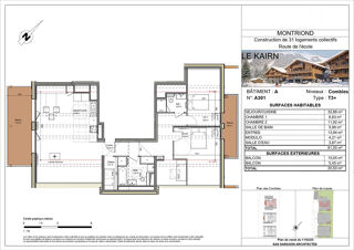  Appartement � vendre 3 pi�ces 82 m�