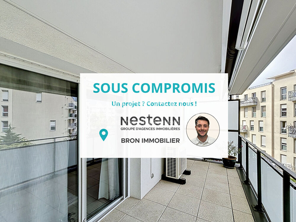Appartement Bron 4 pièces (T4) - 76m2 - 3 chambres - Récent - Garage double - 69500 BRON